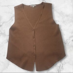 Brown Women's Sweater Vest